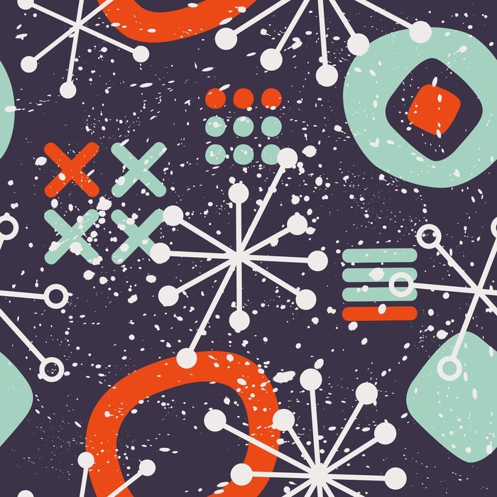 abstract seamless pattern Wall Mural - Vinyl - 